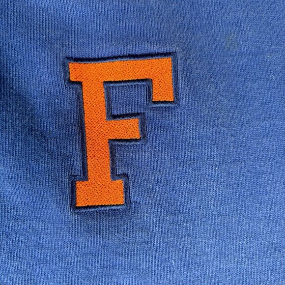 Vintage Florida Gators Rugby Shirt Mens XL Blue Heavy Cotton Barbarian Rugby - Picture 6 of 11